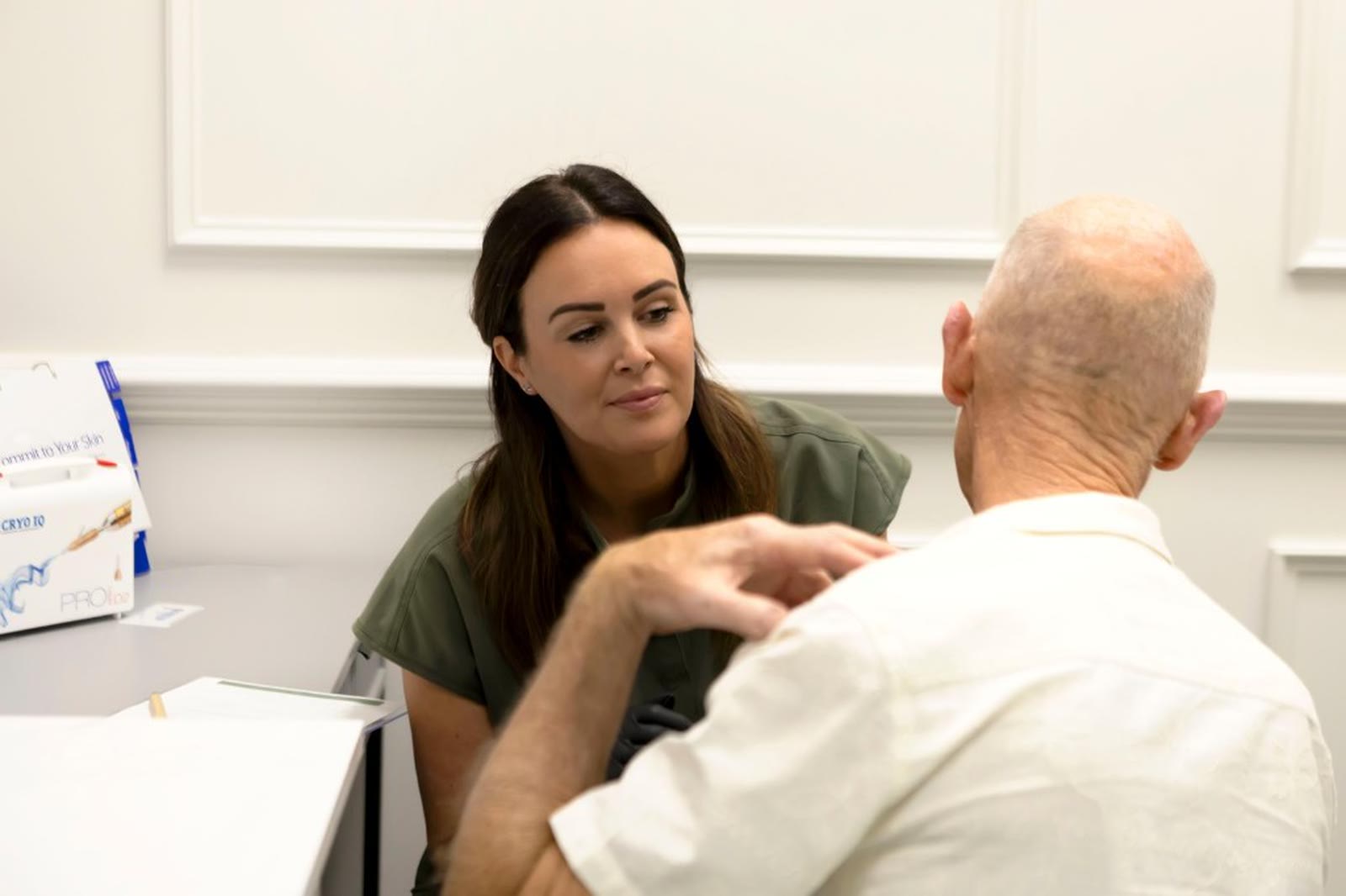 Talking through the treatment plan
